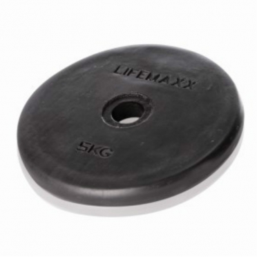 LifeMaxx Rubber Free Weight Disc 2 kg 30 mm (LMX 84) 